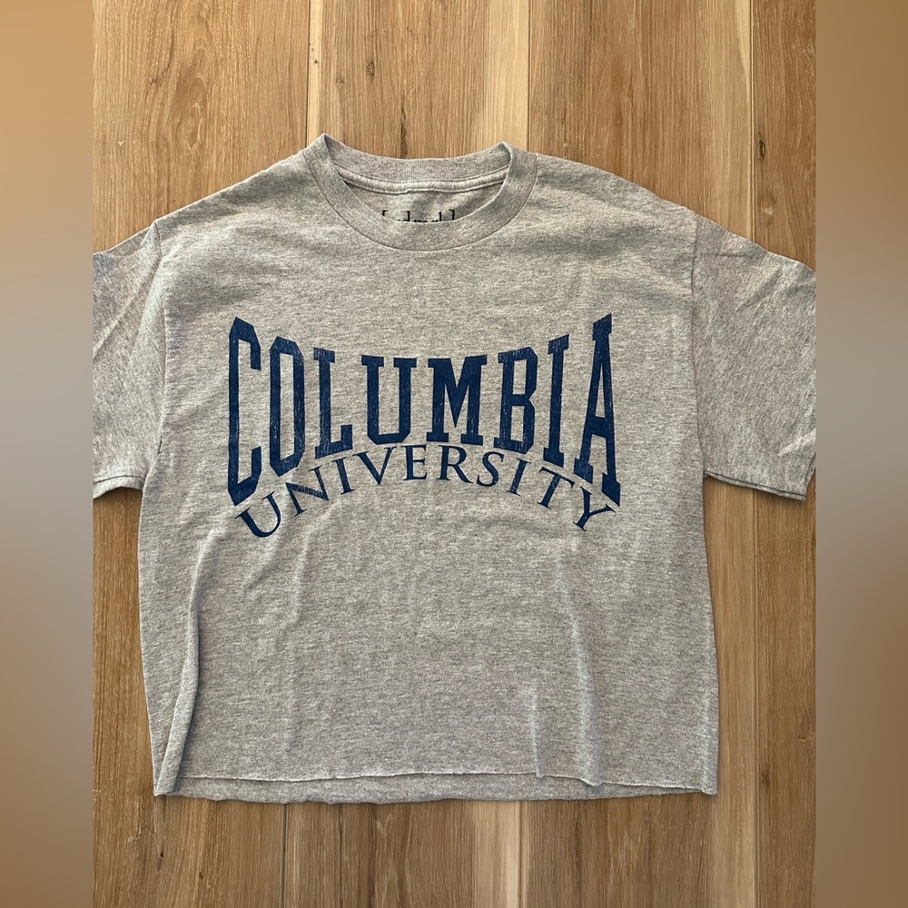Columbia University Crop Tee S
